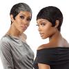 imageSensationnel Empire Human hair wig  Salt and Pepper Evie contouring mesh cap wig  Empire wig Evie 2 DARKBROWN1 JETBLACK