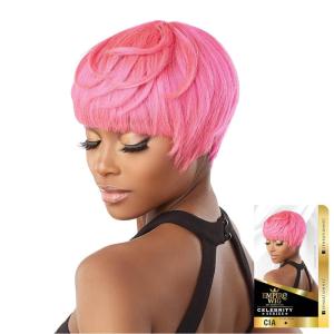 imageSensationnel Empire Human hair wig  Celebrity inspired collections humanhair prestyled wigs  Empire Wig CIA 1 JETBLACK1B OFFBLACK