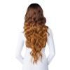imageSensationnel Butta lace front wig  extra wide and deep hand tied lace parting space with preplucked natural illusion hairline lace wig human hair blend mixed  Ocean wave 30 in T4CHESTNUTBLONDET4WINE