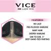 imageSensationnel Vice Lace Front Wigs  5 inch Deep part synthetic wig preplucked hairline  VICE Unit 16 FUCHSIALT613BLUE