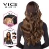 imageSensationnel Vice Lace Front Wigs  5 inch Deep part synthetic wig preplucked hairline  VICE Unit 16 FUCHSIAT4CHESTNUTBLONDE