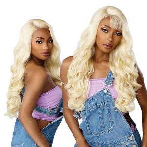 imageSensationnel Butta 90sbangs lace wigs  butta lace 90s bangs unit 905 glueless wide deep curved cpart synthetic preplucked hairline HD lace  Butta 90s bangs unit 905 LIGHTASHBROWN1 JETBLACK