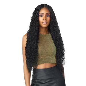 imageSensationnel Butta Lace Front Wigs  unit 3 extra wide 5 inch deep part synthetic wig preplucked hairline HD lace  Butta unit 3 T4COPPER1B OFFBLACK