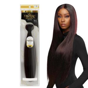 imageSensationnel Empire Bundle weave hair  human hair extensions unprocessed bundle hair  Empire Bundles Straight 1 pack 18 inch NATURALBLACKNATURAL