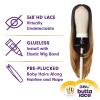 imageSensationnel Butta 360 lacefront wigs  unit 7 wider parting glueless synthetic wig preplucked hairline  Butta 360 unit 7 1B OFFBLACKLIGHTASHBROWN