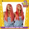 imageSensationnel Butta 90sbangs lace wigs  butta lace 90s bangs unit 901 glueless wide deep curved cpart synthetic preplucked hairline hd lace  Butta 90s bangs unit 901 ROSEGOLDCOPPER1 JETBLACK