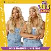 imageSensationnel Butta 90sbangs lace wigs  butta lace 90s bangs unit 902 glueless wide deep curved cpart synthetic preplucked hairline hd lace  Butta 90s bangs unit 902 1B OFFBLACKROSEGOLDCOPPER