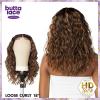 imageSensationnel Butta Lace Front Wigs  Human Hair Blend Loose Curly 18 extra wide 5 inch part preplucked hairline  Butta HHM Loose Curly 18 Inch 1 JETBLACKBALAYAGESUNKISSED