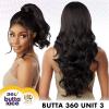 imageSensationnel 360 Butta Lace Front Wigs  360 Butta unit 3 wider parting synthetic wig preplucked hairline HD glueless lace with babyhair  360 Butta unit 3 2 DARKBROWN2 DARKBROWN