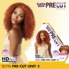 imageSensationnel Butta lace precut wigs  unit 5 glueless precut lace extra wide 5 inch deep part synthetic wig pre tweezed smaller knot hairline  Butta pre cut unit 5 1 JETBLACK1 JETBLACK