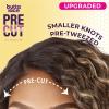 imageSensationnel Butta lace precut wigs  unit 6 glueless precut lace extra wide 5 inch deep part synthetic wig pre tweezed smaller knot hairline  Butta pre cut unit 6 2 DARKBROWNLIGHTASHBROWN