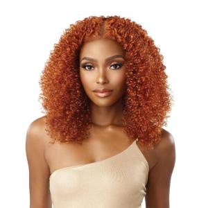 imageSensationnel Butta lace precut wigs  unit 5 glueless precut lace extra wide 5 inch deep part synthetic wig pre tweezed smaller knot hairline  Butta pre cut unit 5 1 JETBLACKTH230