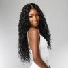 imageSensationnel Human Hair Blend HD Lace Front Wig Butta Lace Bohemian 28quot 1BALAYAGECARAMEL