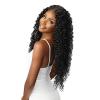 imageSensationnel Human Hair Blend HD Lace Front Wig Butta Lace Bohemian 28quot 1Jet Black 1