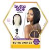 imageSensationnel Synthetic Hair Butta HD Lace Front Wig  BUTTA UNIT 22 Color2 Dark BrownOff Black 1B