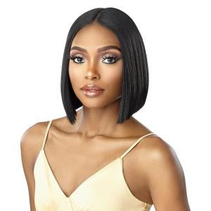 imageSensationnel Synthetic Hair Butta HD Lace Front Wig  BUTTA UNIT 22 Color2 Dark BrownOff Black 1B