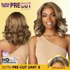 imageSensationnel Butta lace precut wigs  unit 8 glueless precut lace extra wide 5 inch deep part synthetic wig pre tweezed smaller knot hairline  Butta pre cut unit 8 SHPLATINUMSHPLATINUM