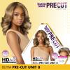 imageSensationnel Butta lace precut wigs  unit 8 glueless precut lace extra wide 5 inch deep part synthetic wig pre tweezed smaller knot hairline  Butta pre cut unit 8 SHPLATINUMSHPLATINUM