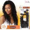 imageSensationnel CKCO bundles multi weavinghair  deep synthetic weaving and sew in and ponytail styles multi lengths  Curls kinks and Co bundle multi deep 18 20 22 inch APPLERED1 JETBLACK