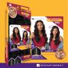 imageSensationnel CKCO vpart wig  narrow vpart unit 9 glueless synthetic heat safe hand tied edges  Curls kinks and co v part wig unit 9 CH301B OFFBLACK