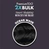 imageSensationnel Premtoo bulk hair braiding  2x ocean wave bulk human hair blend with for boho knotless box or curly loose wave styles HB Prem too 2x ocean wave bulk 1 pack 18 inch BG BURGANDYS2730