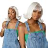 imageSensationnel Butta 90sbangs lace wigs  butta lace 90s bangs unit 907 glueless wide deep curved cpart synthetic preplucked hairline HD lace  Butta 90s bangs unit 907 GINGERCOPPERPLATINUMBLONDE