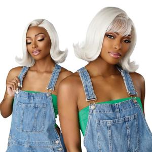 imageSensationnel Butta 90sbangs lace wigs  butta lace 90s bangs unit 907 glueless wide deep curved cpart synthetic preplucked hairline HD lace  Butta 90s bangs unit 907 GINGERCOPPERBEIGEBLONDE