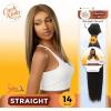 imageSensationnel CKCO bundle weave hair  straight synthetic weaving and sew in and pony tail styles  Curls kinks and Co straight 1 pack 26 inch APPLEREDLIGHTASHBROWN