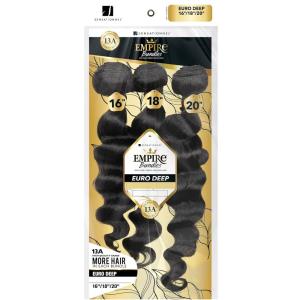 imageSensationnel Empire bundles multi weavehair  13a human hair euro deep layered lengths  Empire bundles multi euro deep 20 22 24 inch NATURALBLACKNATURALBLACK