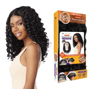 imageSensationnel Kinky edge ypart lacewigs  kinky rod curl 18inch glueless synthetic wig  Curls kinks and co kinky edge y part kinky rod curl 18 inch F1BBGF1BBG