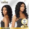 imageSensationnel Empire Curly weave hair  Empire Ocean Wave virgin human yaki sew in styles  Empire Ocean Wave WVG 1 pack 18 inch 1 JETBLACKS430