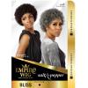 imageSensationnel Empire Human hair wig  Salt and Pepper Denia contouring mesh cap wig  Empire wig Denia T2271 JETBLACK