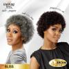 imageSensationnel Empire Human hair wig  Salt and Pepper Denia contouring mesh cap wig  Empire wig Denia T2271 JETBLACK