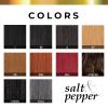 imageSensationnel Empire Human hair wig  Salt and Pepper Denia contouring mesh cap wig  Empire wig Denia T2271 JETBLACK