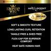 imageSensationnel Empire Human hair wig  Salt and Pepper Denia contouring mesh cap wig  Empire wig Denia T2271 JETBLACK