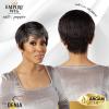 imageSensationnel Empire Human hair wig  Salt and Pepper Denia contouring mesh cap wig  Empire wig Denia T227T2RED