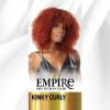 imageSensationnel Empire Yaki weave hair  Empire Kinky Curly human hair yaki texture hair for weaving and sew in styles  Empire Kinky Curly 1 pack 12 inch 2 DARKBROWN2 DARKBROWN