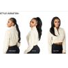imageSensationnel Instant updown halfwig pony  unit 1 instant up and down 4 style in 1 half wig and pony drawstring  Instant UD unit 1 4 MEDBROWN1B OFFBLACK
