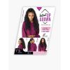 imageSensationnel Instant updown halfwig pony  unit 2 Instant up and down 4 style in 1 half wig and pony drawstring  Instant UD unit 2 1 JETBLACK1 JETBLACK