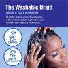 imageSensationnel Ruwa pre looped braidinghair  3x Ruwa prelooped box braid water repellent kanekalon fiber fast dry synthetic braid  3X Ruwa box braid 1 pack 18 Inch SM1B27613 BLONDE