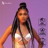imageSensationnel Xpression prestretched braiding hair  10x xpression 48inch kanekalon fiber flame retardant synthetic braid  10x xpression 48 Inch 1B OFFBLACK1B OFFBLACK