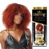 imageSensationnel Empire Yaki weave hair  Empire Kinky Curly human hair yaki texture hair for weaving and sew in styles  Empire Kinky Curly 1 pack 12 inch 2 DARKBROWNT1BBG
