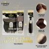 imageSensationnel Empire Bundle weave hair  human hair extensions unprocessed bundle hair  Empire Bundles Body Wave 3 pack 18 inch NATURAL613 BLONDE
