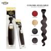 imageSensationnel Empire Bundle weave hair  human hair extensions unprocessed bundle hair  Empire Bundles Body Wave 3 pack 18 inch NATURALDARKRED