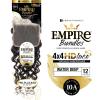 imageSensationnel Empire Humanhair 4x4 lace closure  Water Deep 12inch virgin hair hand tied lace part weaving closure  Empire Closure Water Deep 12 Inch NATURALBLACKNATURAL