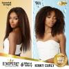 imageSensationnel Empire Multi weave hair  wet and wavy kinky curly human hair 3 bundle layered lengths  Empire Multi Wet and Wavy Kinky Curly 12 14 16 inch 1B OFFBLACK1B OFFBLACK