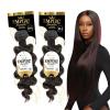 imageSensationnel Empire Bundle weave hair  human hair extensions unprocessed bundle hair  Empire Bundles Loose deep 2 pack 14 inch NATURALBLACKNATURAL