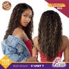 imageSensationnel Curls kinksandco vpart wig  unit 7 narrow part glueless natural kinkytexture edged hairline for natural 3c to 4c hair textures 1 JETBLACKTH1BCOPPER