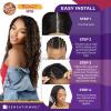 imageSensationnel Curls kinksandco vpart wig  unit 7 narrow part glueless natural kinkytexture edged hairline for natural 3c to 4c hair textures 1 JETBLACKTH1BCOPPER
