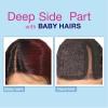 imageSensationnel Dashly lace saltandpepper wig  SP unit 7 hand tied laceparting ear to ear synthetic COPPERREDM44